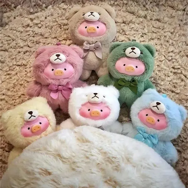 Móc Khóa Gấu Bông ToyZeroPlus Teddy Lulu The Piggy Màu Hồng - Phụ kiện - Vua Hàng Hiệu