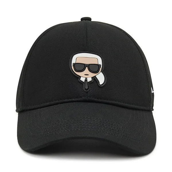 Mũ Karl Lagerfeld Head Baseball Hat L4WH7900 C01 Màu Đen