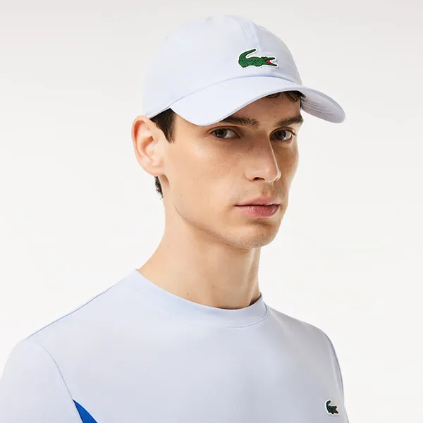 Mũ Lacoste Men's Tennis x Novak Djokovic Cap RK2450 51 IR6 Màu Xanh Nhạt