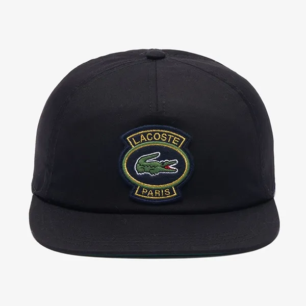 Mũ Lacoste Unisex Badge Accent Cap RK7589 51 964 Màu Xanh Đen