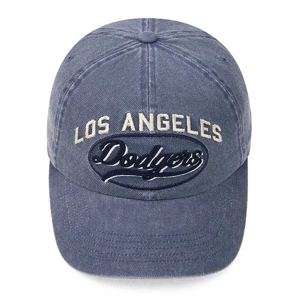 Mũ MLB Varsity Vintage Culsive Stitch Unstructured Ball Cap LA Dodgers 3ACPV165N-07INS Màu Xanh Chàm - Mũ nón - Vua Hàng Hiệu