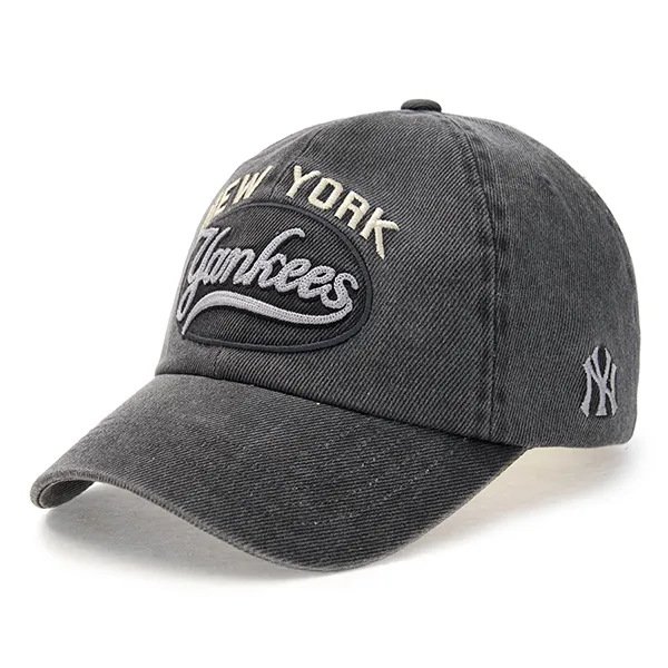 Mũ MLB Varsity Vintage Culsive Stitch Unstructured Ball Cap New York Yankees 3ACPV165N-50CGS Màu Xám Đậm - Mũ nón - Vua Hàng Hiệu