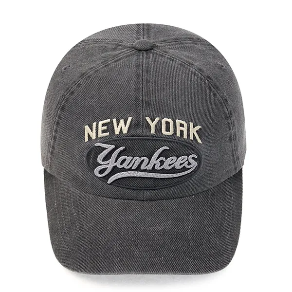 Mũ MLB Varsity Vintage Culsive Stitch Unstructured Ball Cap New York Yankees 3ACPV165N-50CGS Màu Xám Đậm - Mũ nón - Vua Hàng Hiệu