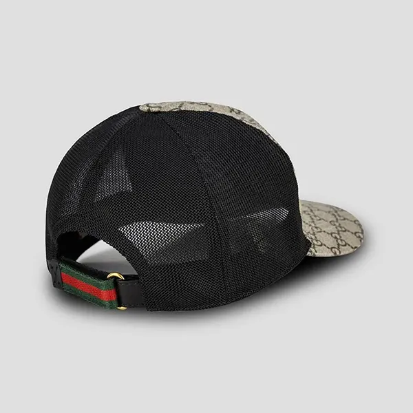 Mũ Nam Gucci Tigers GG Baseball Hat 426887 4HB13 2160 Màu Be Đen Size S