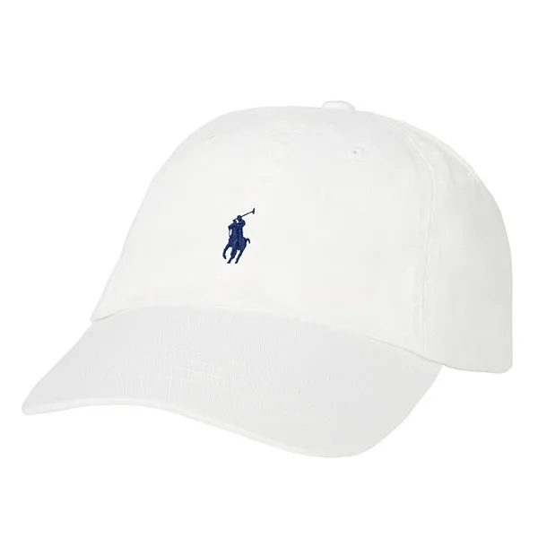 Mũ Ralph Lauren Cotton Chino Baseball Cap Màu Trắng T-YE - Mũ nón - Vua Hàng Hiệu