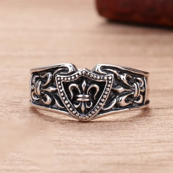 Nhẫn Nam Lili Jewelry Hình Mỏ Neo Keanu LILI_079309 Màu Bạc
