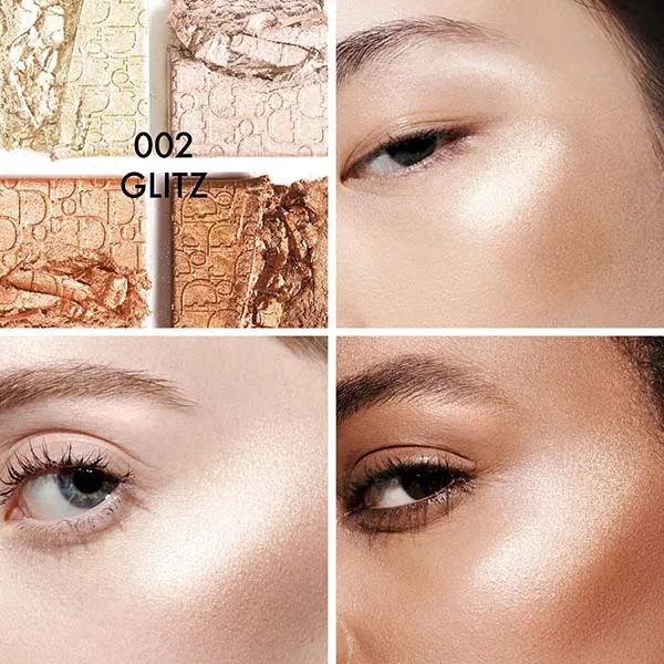 Phấn Bắt Sáng Và Tạo Khối Dior Backstage Glow Face Palette 002 Glitz - Trang điểm - Vua Hàng Hiệu