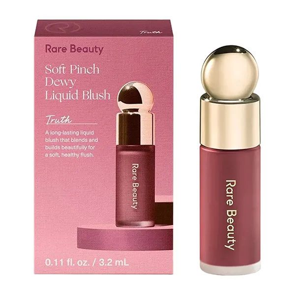 Phấn Má Dạng Kem Rare Beauty Soft Pinch Liquid Blush Mini Truth Màu Đỏ Mận