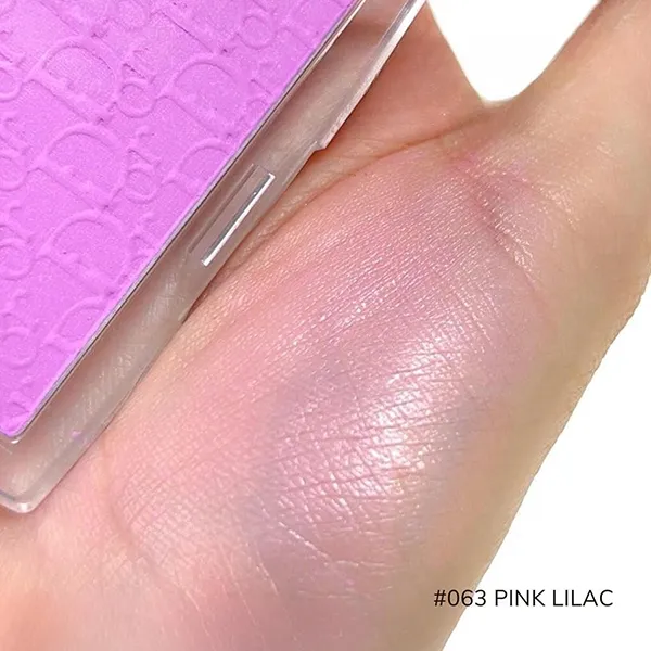 Phấn Má Dior Rosy Glow Blush Màu 063 Pink Lilac Tím Nhạt