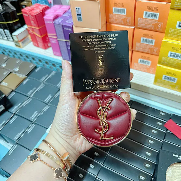 Phấn Nước Yves Saint Laurent YSL Le Cushion Encre De Peau Limited Tone 20 (Vỏ Đỏ)