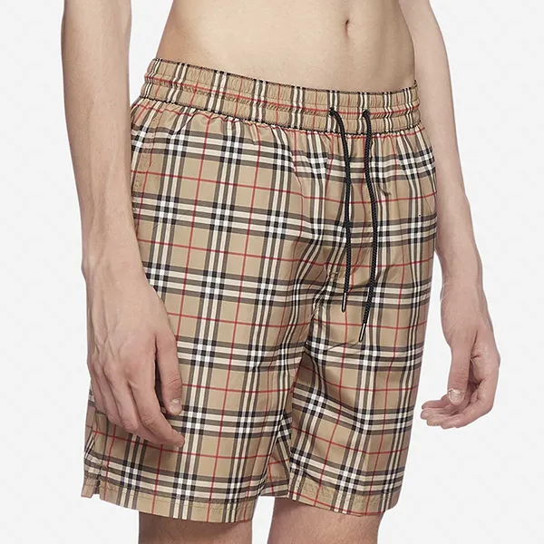 Quần Bơi Nam Burberry Check Print Swim Màu Beige Size S - Thời trang - Vua Hàng Hiệu
