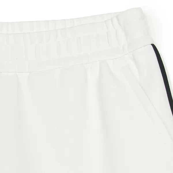 Quần Short Nữ MLB Women's Basic Dolphin Shorts New York Yankees 3FSPB0453-50IVS Màu Trắng Kem