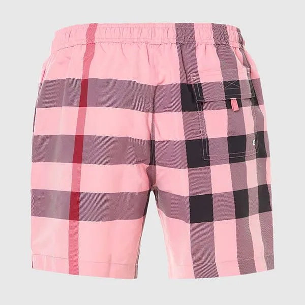 Quần Short Nam Burberry Check Swimshort Shorts 8070770 Màu Hồng Size S - Thời trang - Vua Hàng Hiệu