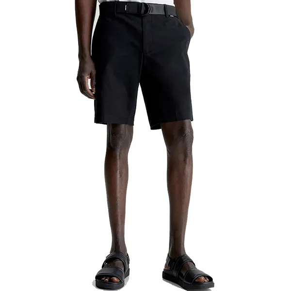 Quần Short Nam Calvin Klein CK Modern TWILL Màu Đen Size 30