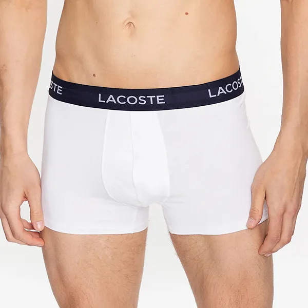 Set 3 Quần Lót Nam Lacoste Boxers 3-Pack 6h7584 51 001 Phối Màu Size M