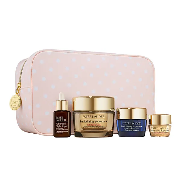Set Chăm Sóc Da Estée Lauder The Lifting + Firming Routine Revitalizing Supreme+ Skincare 5 Món