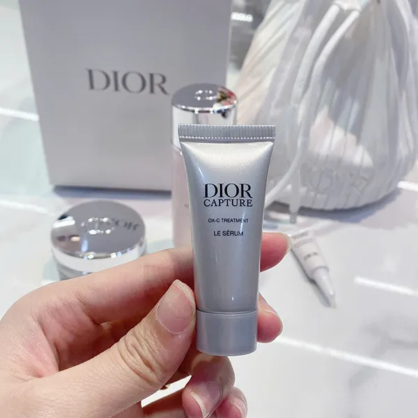 Set Dưỡng Da Christian Dior Capture Totale Skin Care 5 Món Kèm Túi Đựng - Mỹ phẩm - Vua Hàng Hiệu