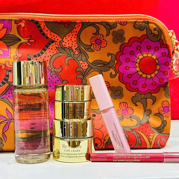 Set Dưỡng Da Và Trang Điểm Estee Lauder Re-Nutriv Gift 6 Món - Mỹ phẩm - Vua Hàng Hiệu