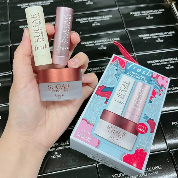 Set Dưỡng Môi Fresh Prep Care & Color Lips Set 3 Món - Mỹ phẩm - Vua Hàng Hiệu