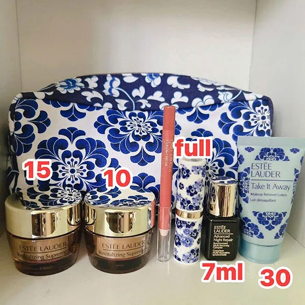 Set Mỹ Phẩm Estée Lauder Into The Blue 7 Món