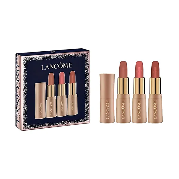 Set Son Lancôme L'Absolu Rouge Intimatte 3 Món (210 + 320 + 274) - Son Môi - Vua Hàng Hiệu
