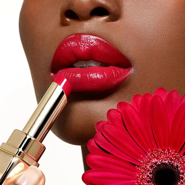 Son Bóng Guerlain KissKiss Shine Bloom Plumping Shine 775 Poppy Kiss Màu Đỏ Hoa Anh Túc - Son Môi - Vua Hàng Hiệu