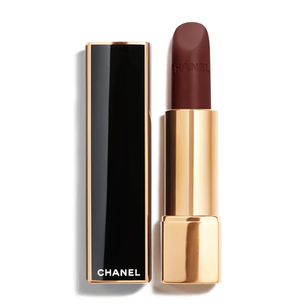 Son Chanel Rouge Allure Velvet Les Perles Limited Edition 449 Sophistiquée Màu Đỏ Nâu - Son Môi - Vua Hàng Hiệu