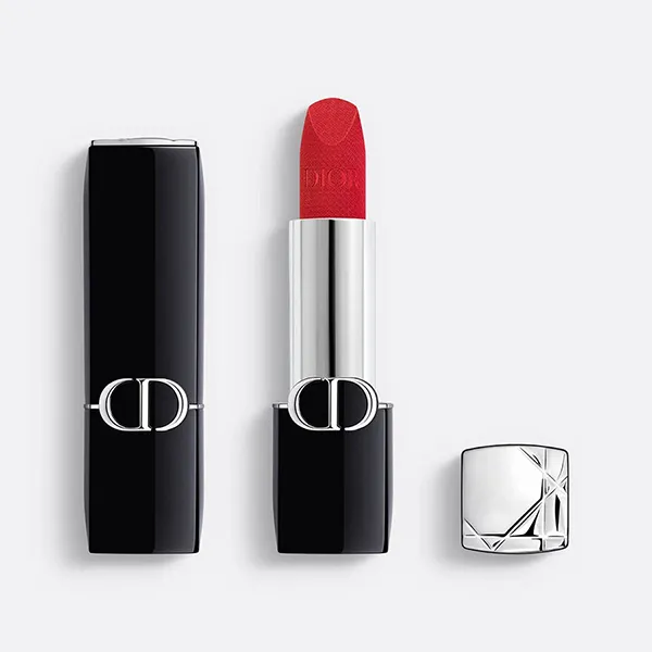 Son Dior Rouge Dior Couture Velvet 764 Rouge Gipsy Màu Đỏ Hồng - Son Môi - Vua Hàng Hiệu