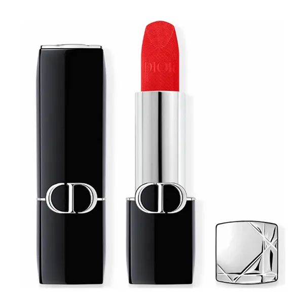 Son Dior Rouge Dior Couture Velvet 888 Strong Red Màu Đỏ Cam - Son Môi - Vua Hàng Hiệu