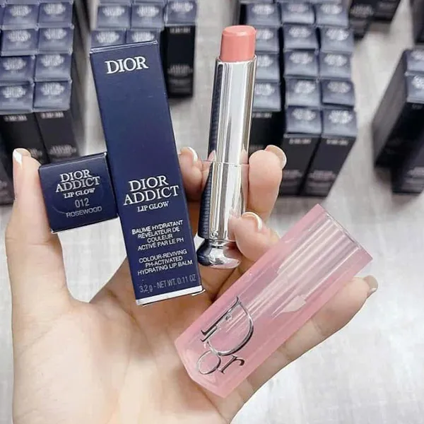 Son Dưỡng Dior Addict Lip Glow 012 Rosewood Màu Hồng Gỗ - Son Môi - Vua Hàng Hiệu