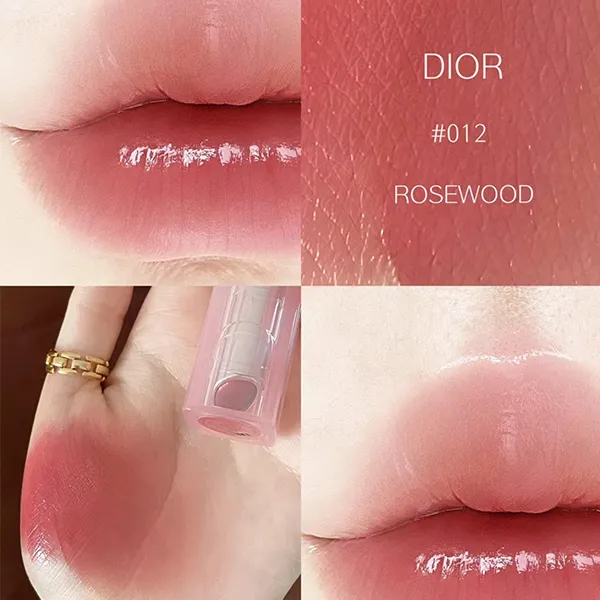 Son Dưỡng Dior Addict Lip Glow 012 Rosewood Màu Hồng Gỗ - Son Môi - Vua Hàng Hiệu