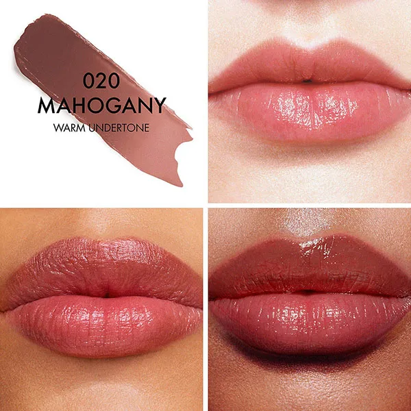Son Dưỡng Dior Addict Lip Glow 020 Mahogany Màu Đỏ Nâu - Son Môi - Vua Hàng Hiệu