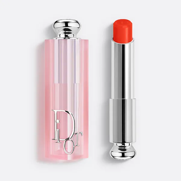 Son Dưỡng Dior Addict Lip Glow 025 Seoul Scarlet Màu Đỏ Cam 3.2g - Son Môi - Vua Hàng Hiệu