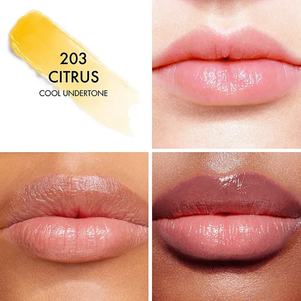 Son Dưỡng Dior Addict Lip Glow 203 Citrus Màu Hồng Nhạt