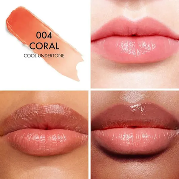 Son Dưỡng Dior Addict Lip Glow Balm 004 Coral Màu Cam San Hô