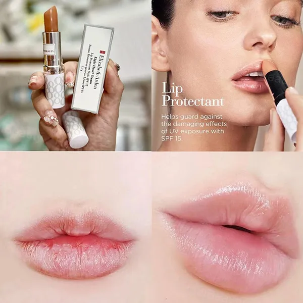 Son Dưỡng Elizabeth Arden Eight Hour Cream SPF15 Màu Tự Nhiên 3.7g - Son Môi - Vua Hàng Hiệu
