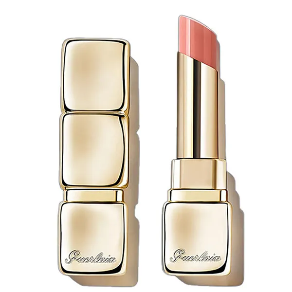 Son Dưỡng Guerlain KissKiss Bee Glow Lip Balm 129 Blossom Glow Màu Cam Gạch - Son Môi - Vua Hàng Hiệu