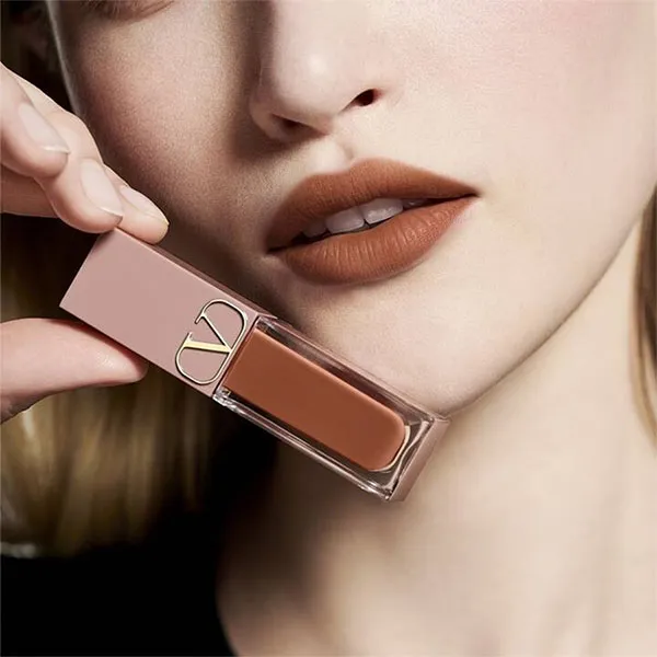 Son Kem Valentino Liquirosso 2 In 1 Lip & Blush Soft Matte Color 77A Nude In Roma Màu Đỏ Thuần - Son Môi - Vua Hàng Hiệu