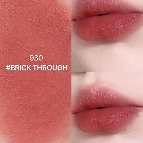 Son Mac Powder Kiss Lipstick 930 Brickthrough Màu Hồng Đất
