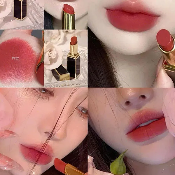 Son Tom Ford Lip Color Satin Matte 52 Naked Rose Màu Hồng Khô