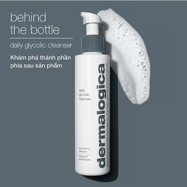 Sữa Rửa Mặt Làm Sáng Và Dưỡng Ẩm Dermalogica Daily Glycolic Cleanser 150ml - Sữa Rửa Mặt - Vua Hàng Hiệu