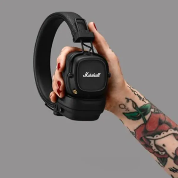 Tai Nghe Bluetooth Marshall Major 4 Màu Đen [Chính Hãng Marshall - Bảo hành 1 năm] - Phụ Kiện Công Nghệ - Vua Hàng Hiệu