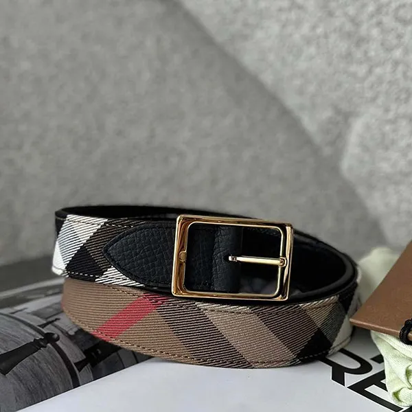 Thắt Lưng Nam Burberry 80499071006 Màu Nâu Đen Size 75 - Thắt lưng - Vua Hàng Hiệu