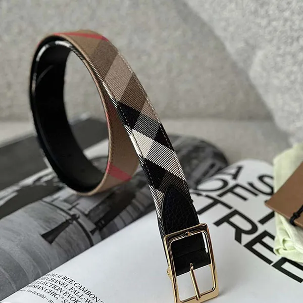 Thắt Lưng Nam Burberry 80499071007 Màu Nâu Đen Size 80 - Thắt lưng - Vua Hàng Hiệu