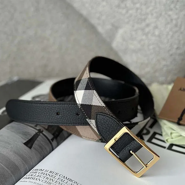 Thắt Lưng Nam Burberry 80499071007 Màu Nâu Đen Size 80 - Thắt lưng - Vua Hàng Hiệu