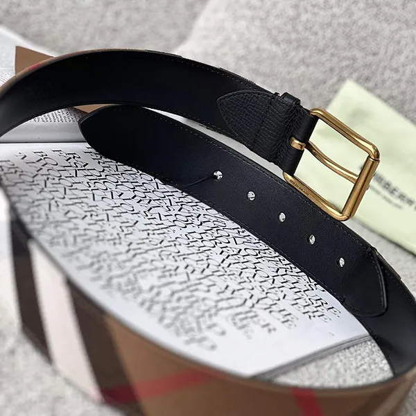 Thắt Lưng Nam Burberry Vingtage 80529031009 Belt Màu Nâu Kẻ Size 80