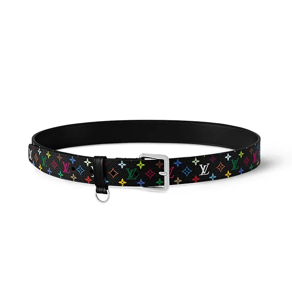 Thắt Lưng Nữ Louis Vuitton LV X TM LV D-Ring 30mm Belt M8982U Màu Đen Họa Tiết Size 80 - Thắt lưng - Vua Hàng Hiệu