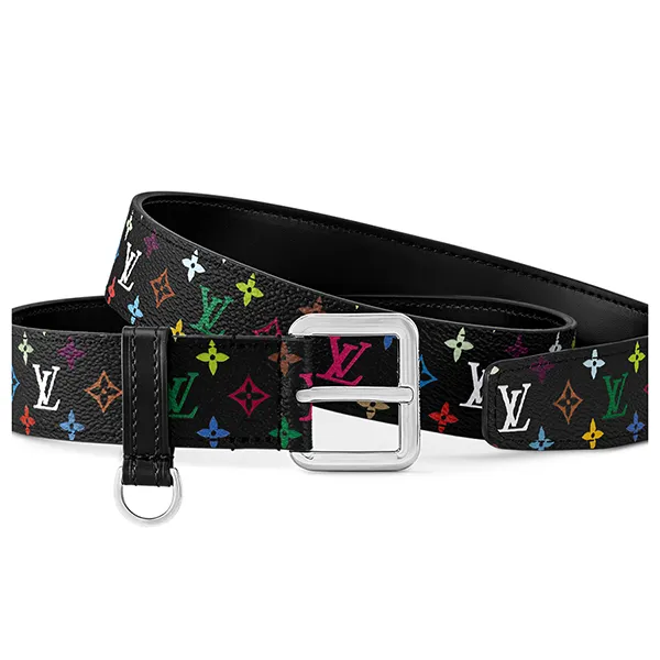 Thắt Lưng Nữ Louis Vuitton LV X TM LV D-Ring 30mm Belt M8982U Màu Đen Họa Tiết Size 80 - Thắt lưng - Vua Hàng Hiệu