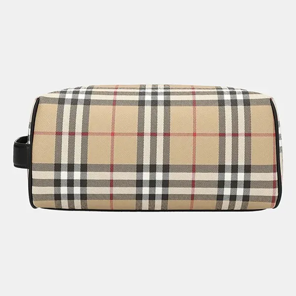 Túi Cầm Tay Nam Burberry Clutch BBR Vintage Check 8065628 Màu Be - Túi xách - Vua Hàng Hiệu