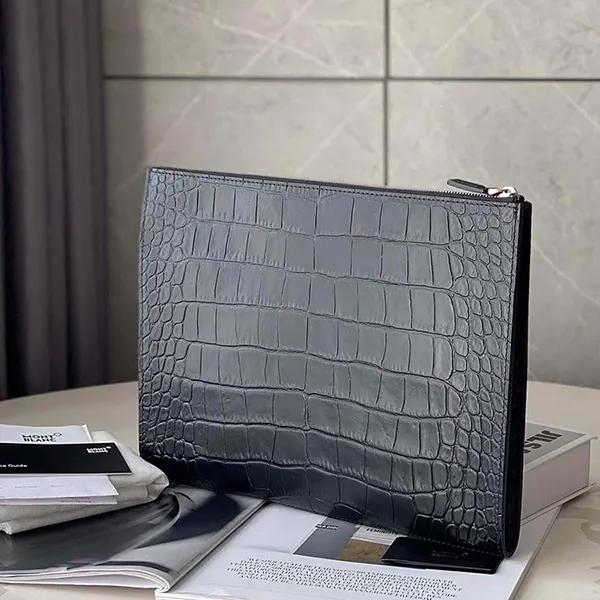 Túi Cầm Tay Montblanc 126631 Black Màu Đen